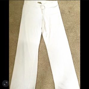 Juicy Coutoure White Jumpsuit Pants. Size M.